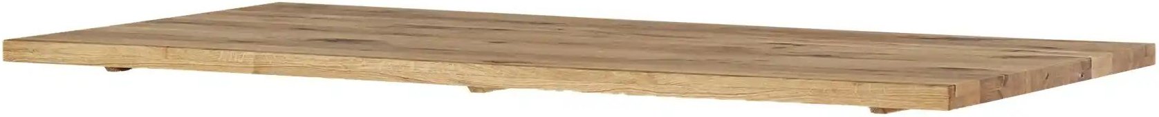 Tischplatte aus massiver Wildeiche Comida ¦ holzfarben ¦ Maße (cm): B: 90 H: 4 Tische > Tischplatten - Höffner