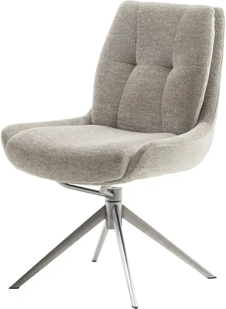 Esszimmerstuhl drehbar Eno ¦ creme ¦ Maße (cm): B: 61 H: 90 T: 69.0 Stühle > Küchenstühle > Polster Küchenstühle - Höffn...