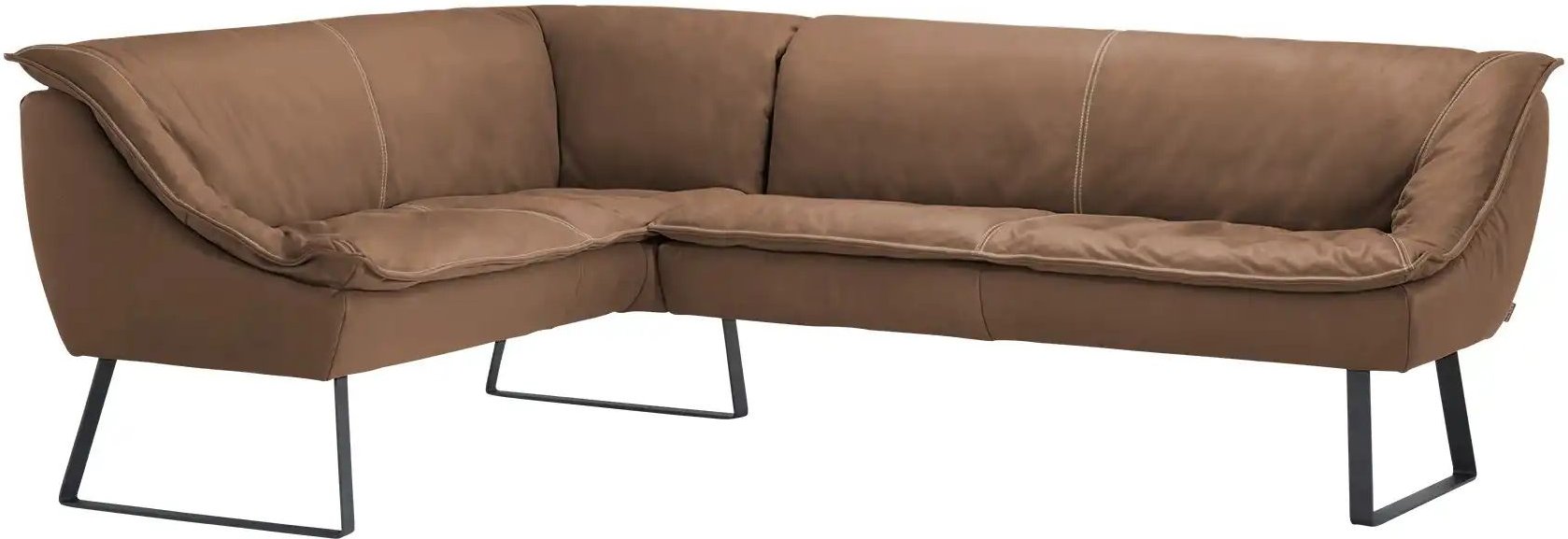 KOINOR Eckbank Leder Alino ¦ braun ¦ Maße (cm): B: 283 H: 89 T: 192.0 Bänke > Eckbänke - Höffner