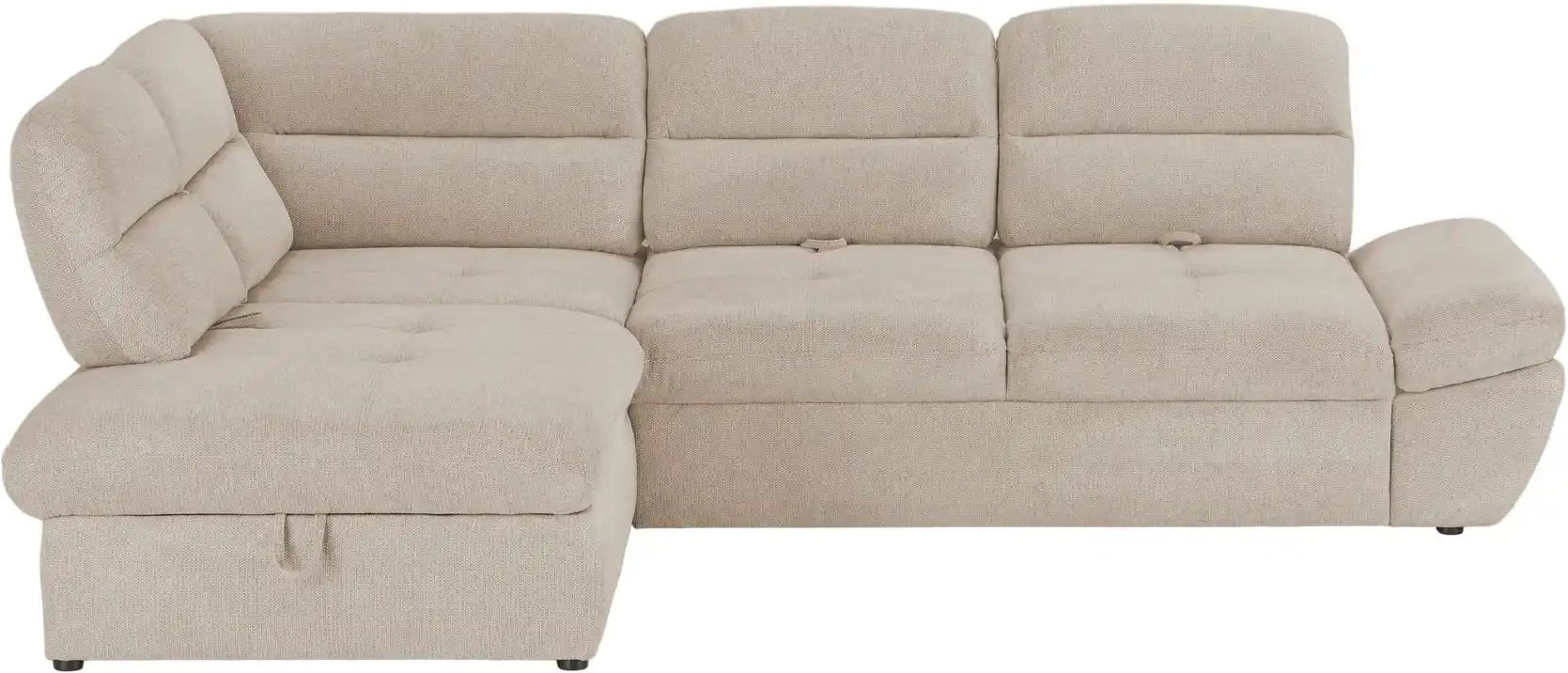 switch Ecksofa Galiano ¦ beige ¦ Maße (cm): B: 284 H: 93 T: 218.0 Polstermöbel > Sofas > Ecksofas - Höffner