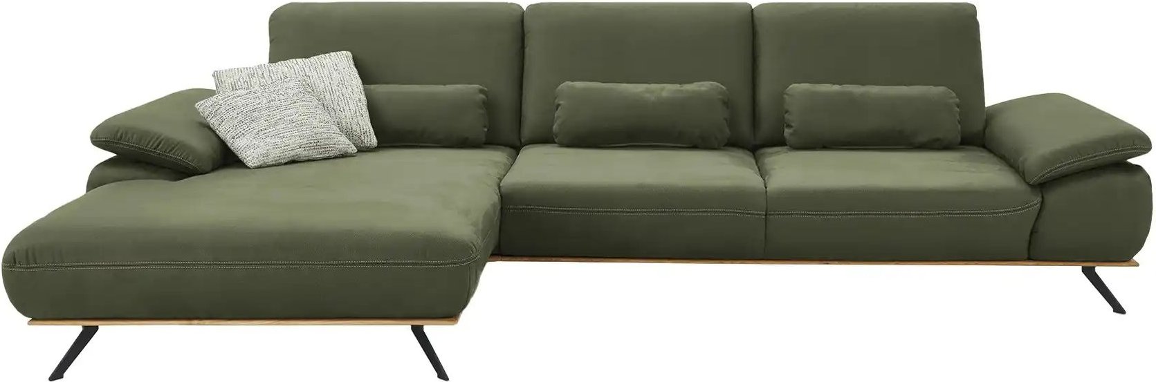 meinSofa Ecksofa Fiona ¦ grün ¦ Maße (cm): B: 322 H: 89 T: 187.0 Polstermöbel > Sofas > Ecksofas - Höffner