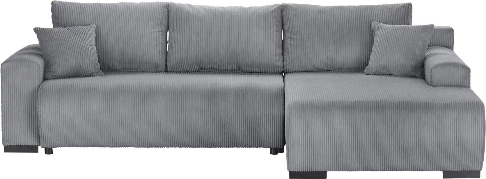 smart Ecksofa Nelly ¦ grau ¦ Maße (cm): B: 270 H: 85 T: 185.0 Polstermöbel > Sofas > 3-Sitzer - Höffner