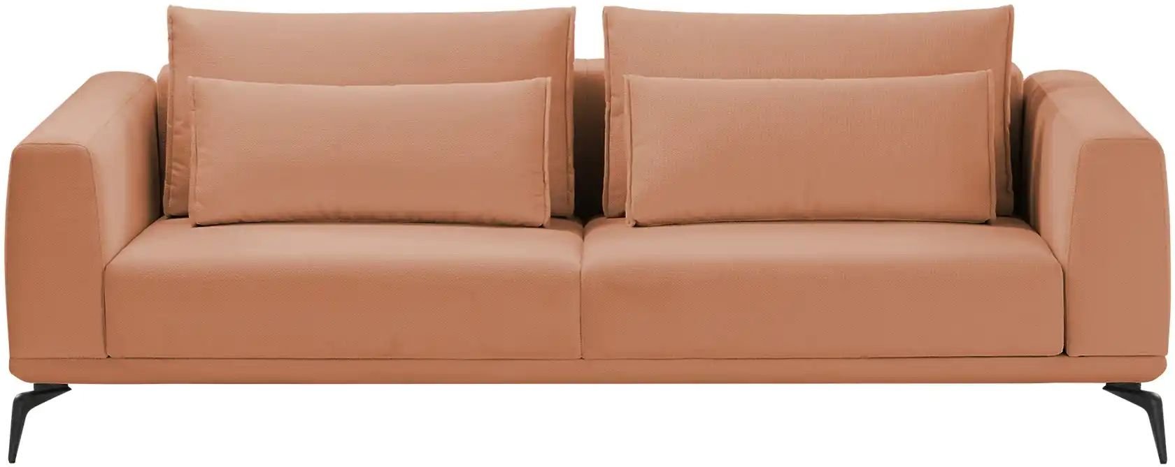 switch Einzelsofa Avignon ¦ orange ¦ Maße (cm): B: 234 H: 82 T: 115.0 Polstermöbel > Sofas > 3-Sitzer - Höffner