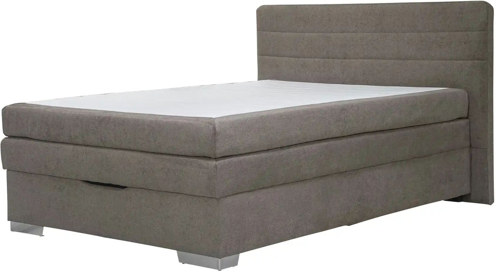 Boxspringbett mit Bettkasten Hackney ¦ braun ¦ Maße (cm): B: 141 H: 109 Betten > Boxspringbetten - Höffner