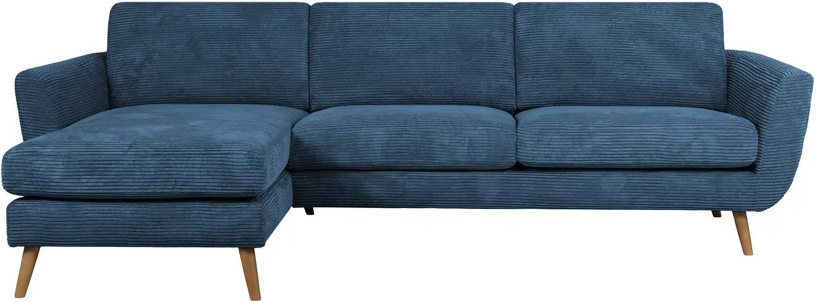 Thumbnail - SOHO Ecksofa Smilla ¦ blau ¦ Maße (cm): B: 274 H: 85 T: 156.0 Polstermöbel > Sofas > 3-Sitzer - Höffner