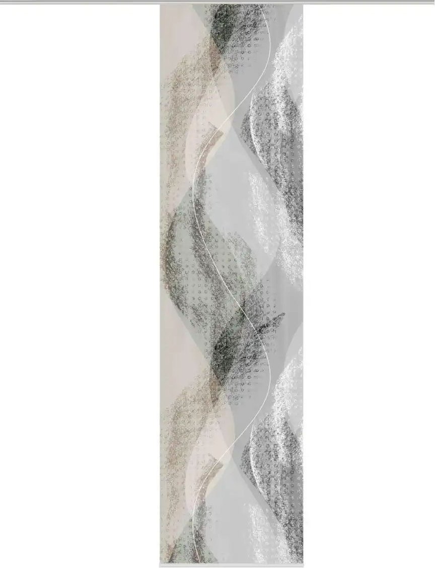 Thumbnail - HOME Wohnideen Schiebevorhang ¦ grau ¦ Maße (cm): B: 60 H: 245 Gardinen & Rollos > Gardinen & Vorhänge > Schiebegardin...