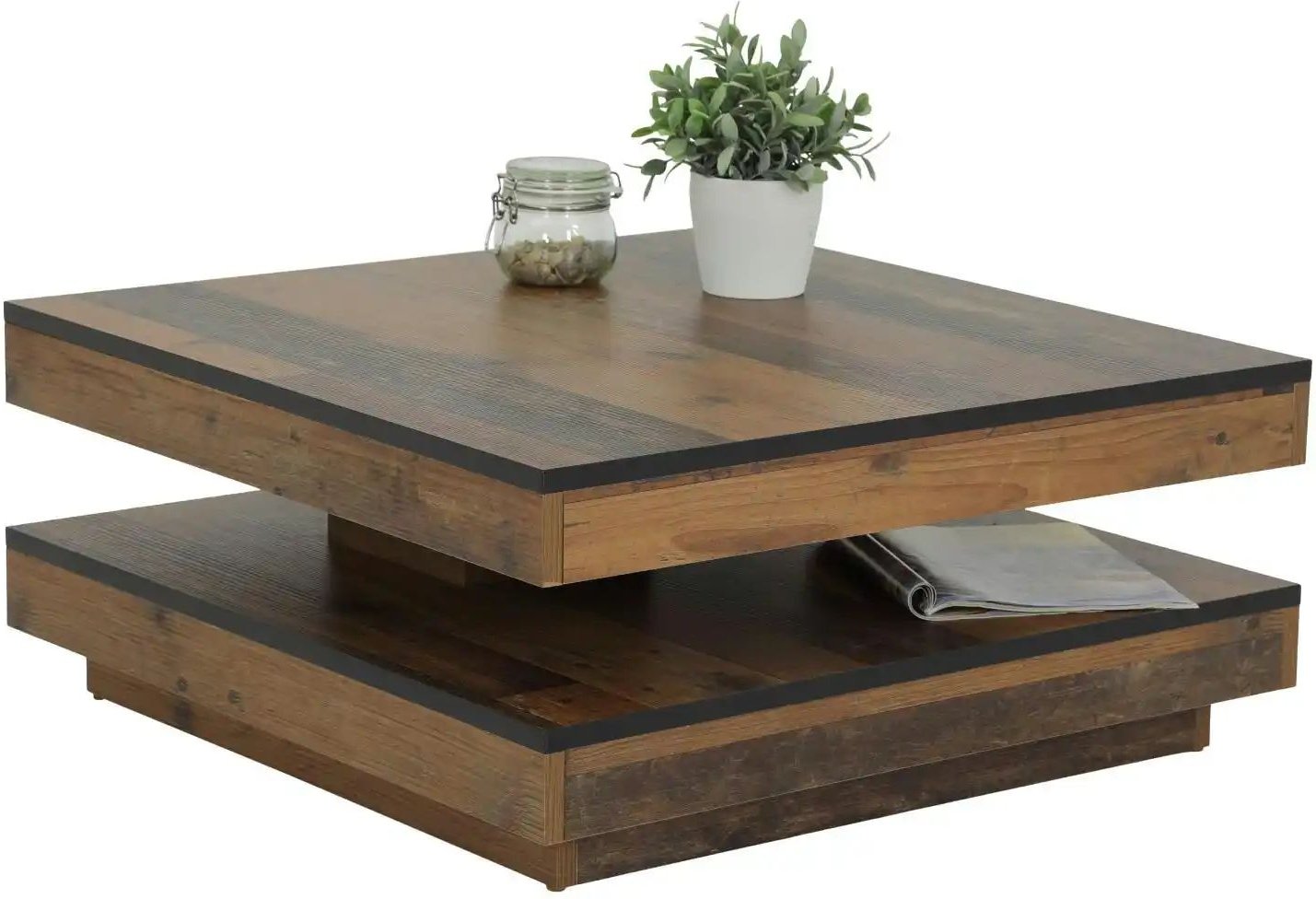 Couchtisch drehbar Montecristo ¦ holzfarben ¦ Maße (cm): B: 78 H: 34 Tische > Couchtische > Couchtische rechteckig - Hö...