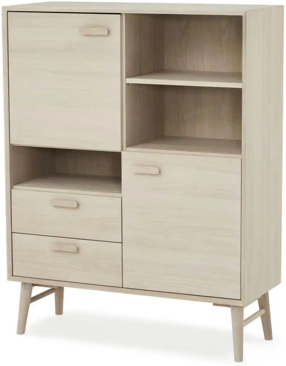 Furnhouse Highboard ¦ holzfarben ¦ Maße (cm): B: 100 H: 130 Kommoden & Sideboards > Highboards - Höffner