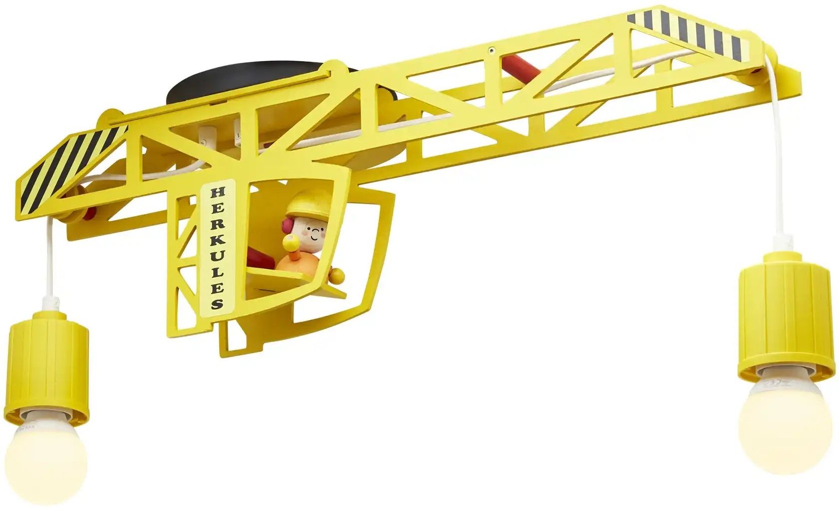 Deckenleuchte Turmdrehkran gelb ¦ gelb ¦ Maße (cm): B: 60 H: 50 T: 22.0 Lampen & Leuchten > Deckenleuchten - Höffner