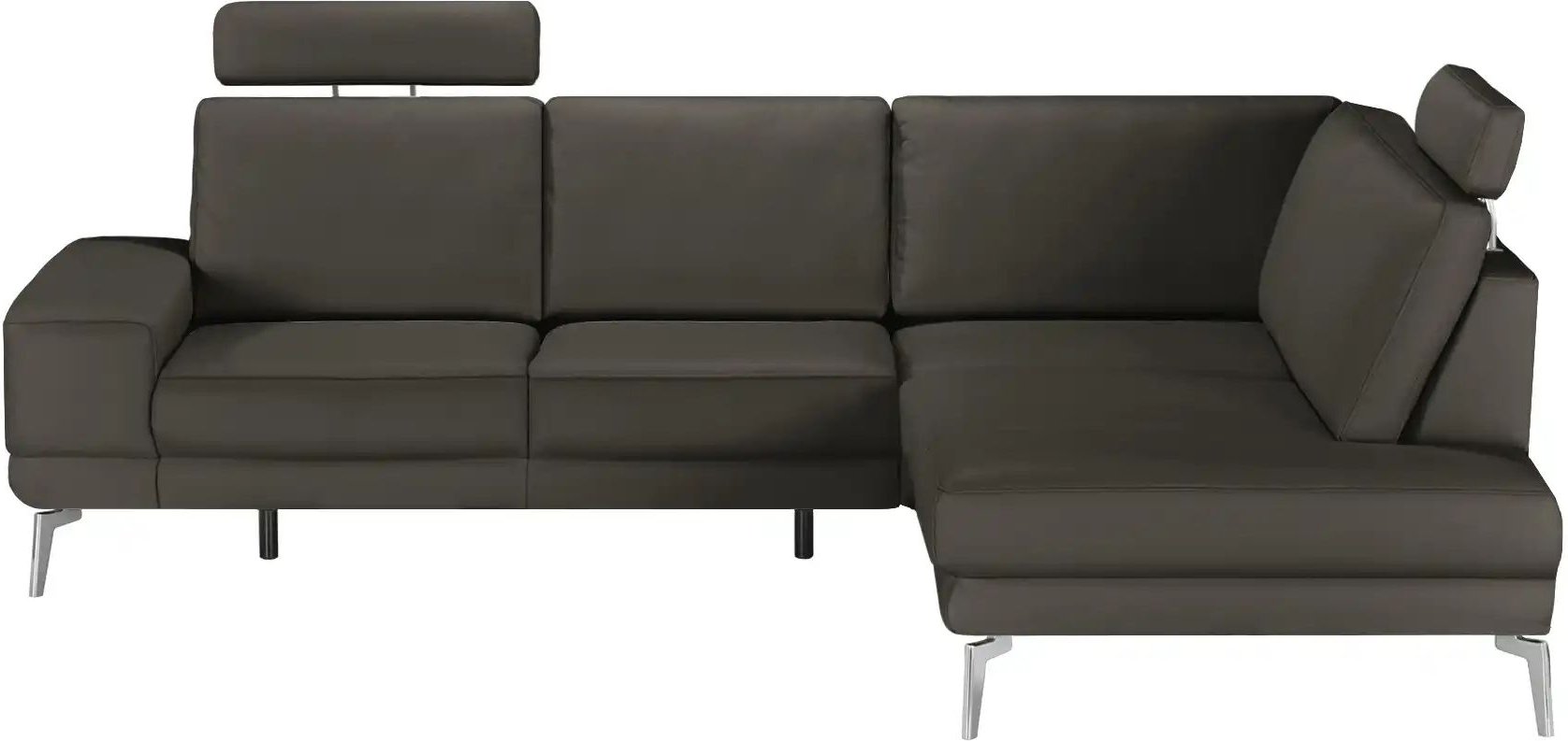 Thumbnail - meinSofa Ecksofa aus Leder Dana ¦ braun ¦ Maße (cm): B: 269 H: 86 T: 222.0 Polstermöbel > Sofas > Ecksofas - Höffner