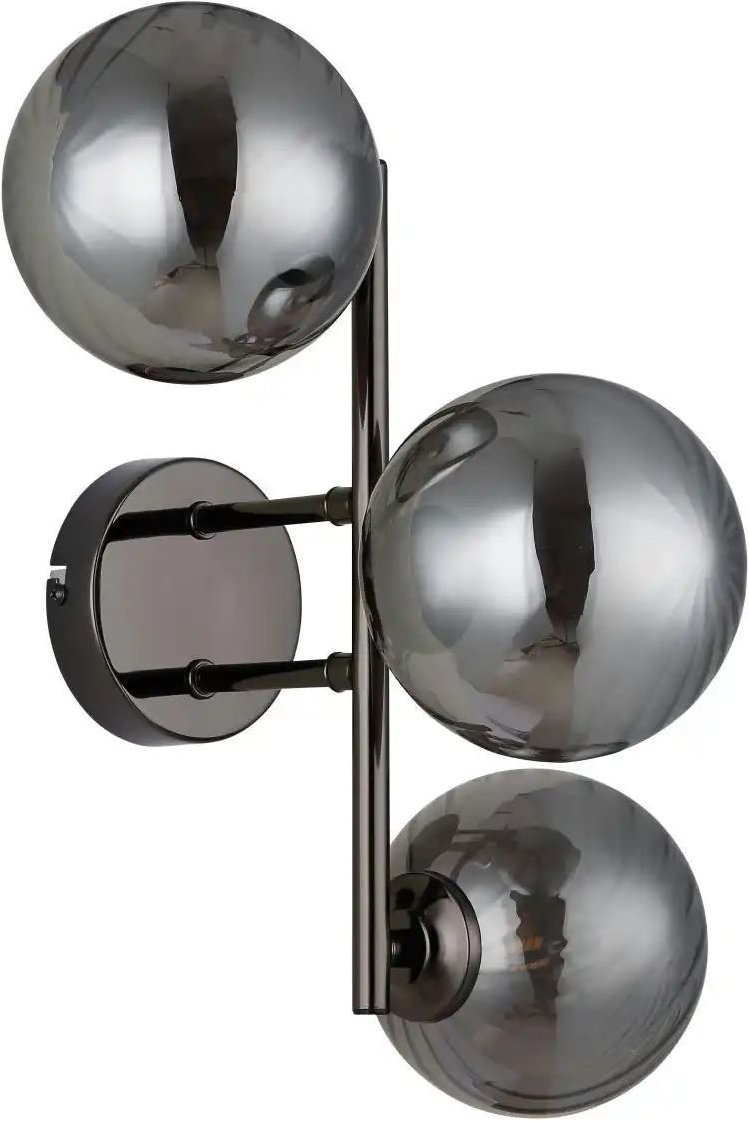 Globo Lighting Wandleuchte ¦ schwarz ¦ Maße (cm): B: 36 H: 25 Lampen & Leuchten > Wandleuchten - Höffner