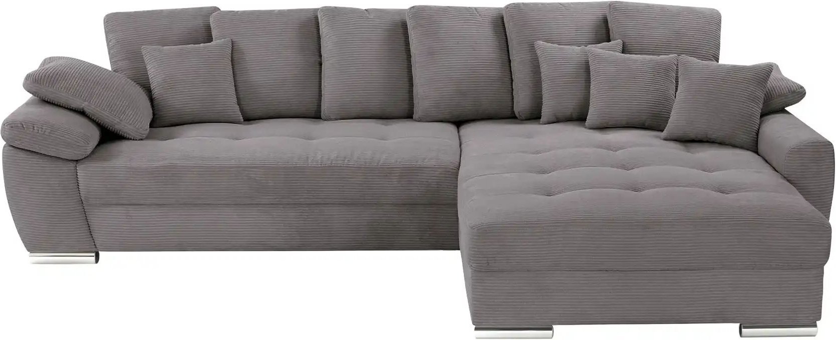 bobb Ecksofa Farina ¦ grau ¦ Maße (cm): B: 323 H: 92 T: 222.0 Polstermöbel > Sofas > Ecksofas - Höffner