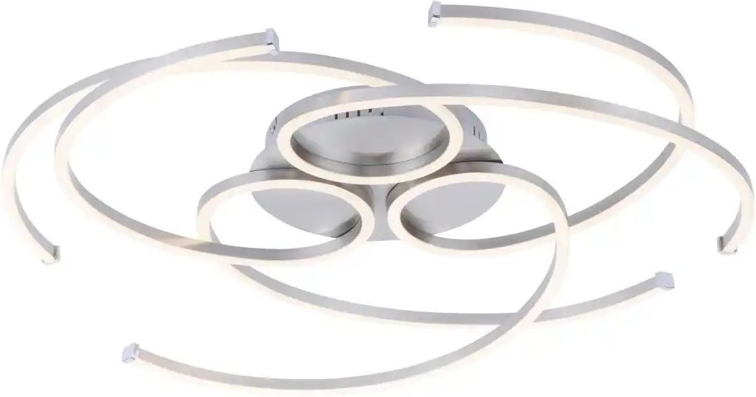 Thumbnail - Paul Neuhaus Deckenleuchte ¦ silber ¦ Maße (cm): B: 70 H: 10 T: 63.0 Lampen & Leuchten > Deckenleuchten - Höffner