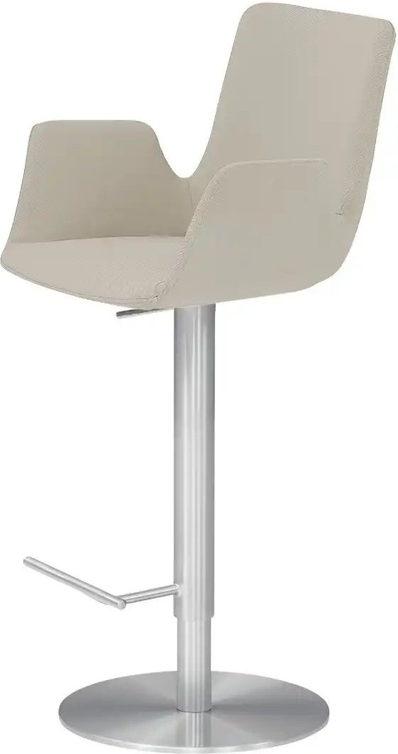 Barhocker MyHelios ¦ beige ¦ Maße (cm): B: 52 T: 35.0 Polstermöbel > Hocker > Barhocker - Höffner