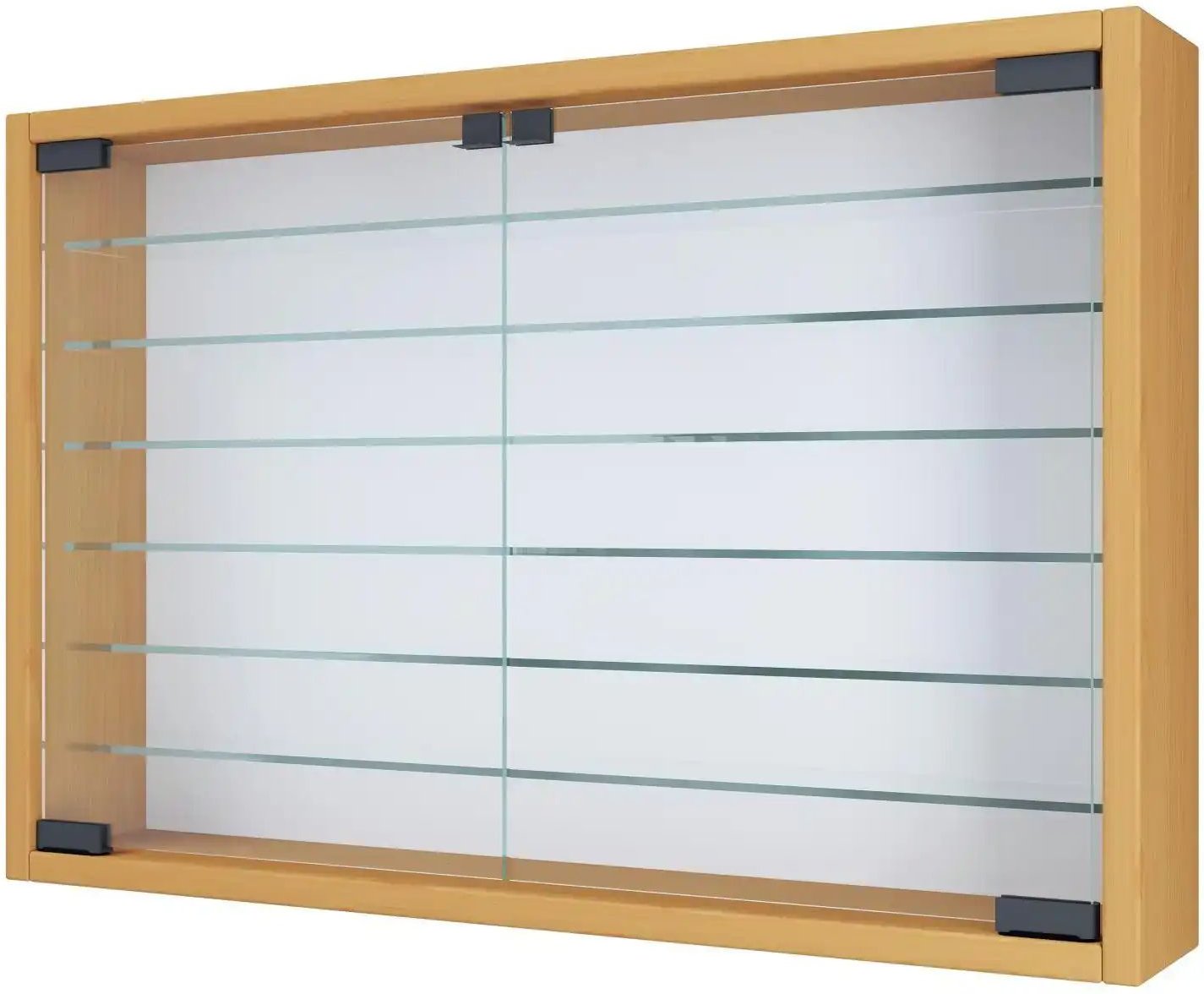 Hängevitrine Mandosa ¦ holzfarben ¦ Maße (cm): B: 60 H: 40 Schränke > Hängeschränke - Höffner