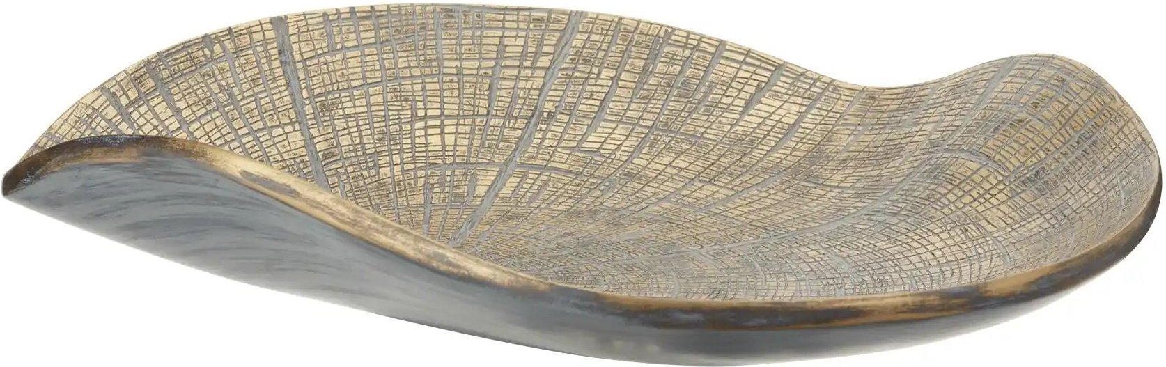 Deko Schale ¦ gold ¦ Polyresin (Kunstharz) ¦ Maße (cm): B: 33,5 H: 8 Accessoires > Deko-Schalen - Höffner