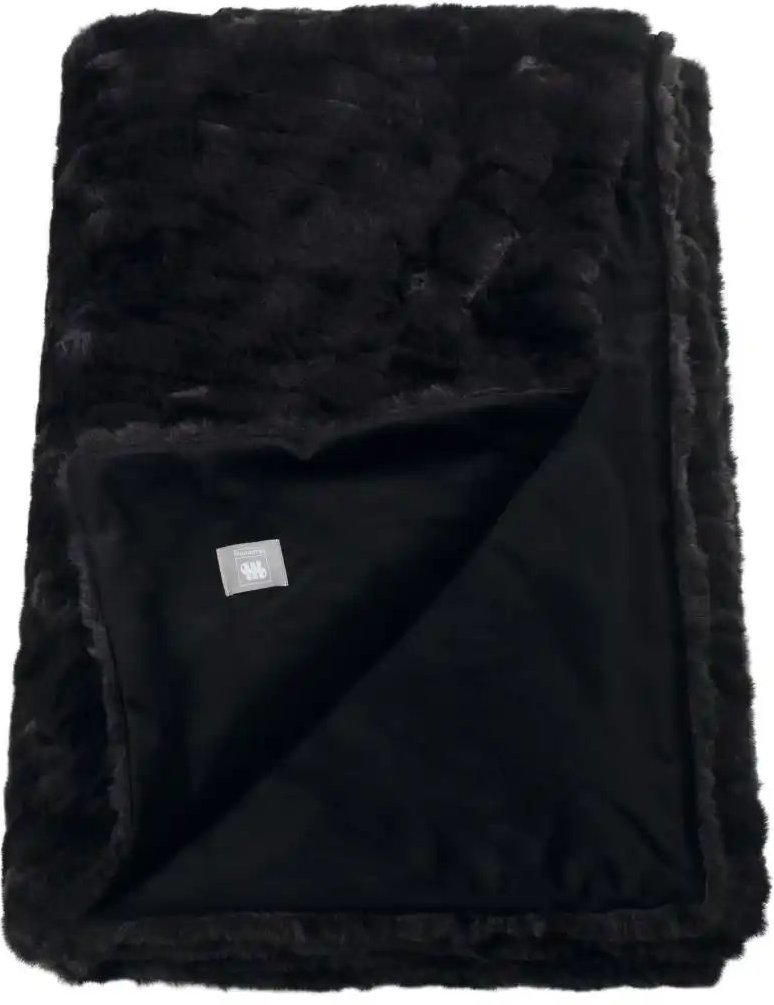 Musterring Plaid ¦ schwarz ¦ Kunstfell ¦ Maße (cm): B: 130 H: 2 Dekokissen & Decken > Kuscheldecken & Wohndecken - Höf...