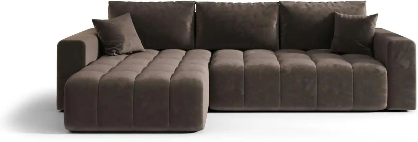Ecksofa Milo ¦ braun ¦ Maße (cm): B: 280 H: 85 Polstermöbel > Sofas > 3-Sitzer - Höffner