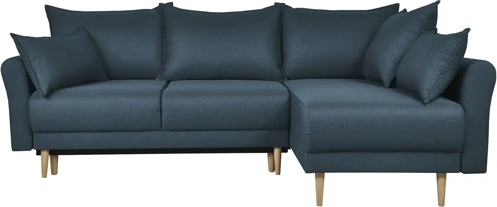 smart Ecksofa  Elise ¦ blau ¦ Maße (cm): B: 227 H: 88 T: 170.0 Polstermöbel > Sofas > Ecksofas - Höffner
