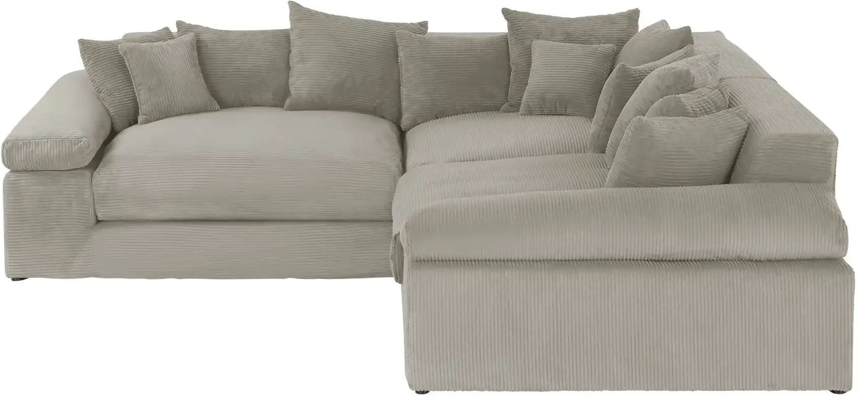 smart Ecksofa  Lianea ¦ beige ¦ Maße (cm): B: 278 H: 86 T: 278.0 Polstermöbel > Sofas > Ecksofas - Höffner