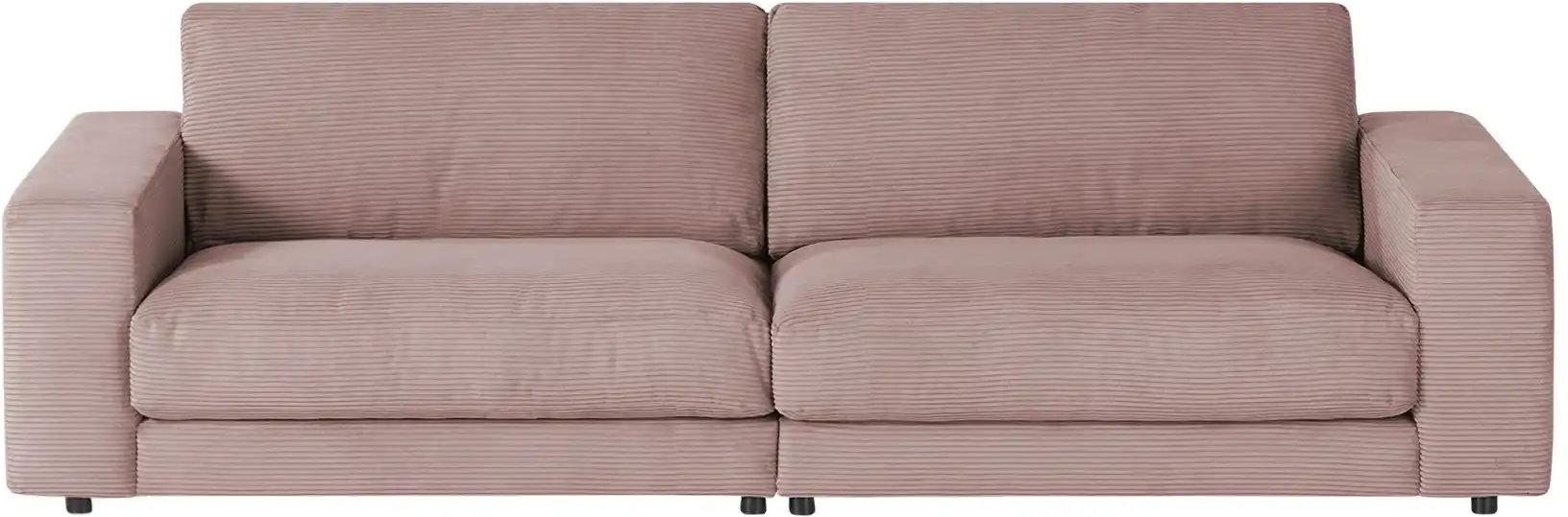 Thumbnail - Jette Home Sofa Cord Sila ¦ rosa/pink ¦ Maße (cm): B: 250 H: 85 T: 127.0 Polstermöbel > Sofas > 3-Sitzer - Höffner
