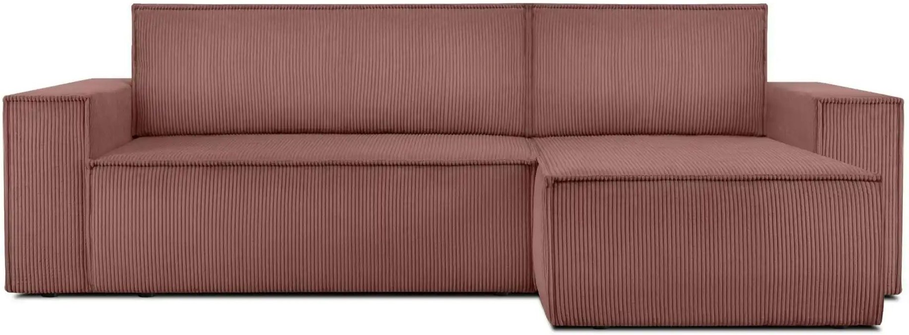 KONSIMO Ecksofa Napi ¦ rosa/pink ¦ Maße (cm): B: 262 H: 89 Polstermöbel > Sofas > 3-Sitzer - Höffner