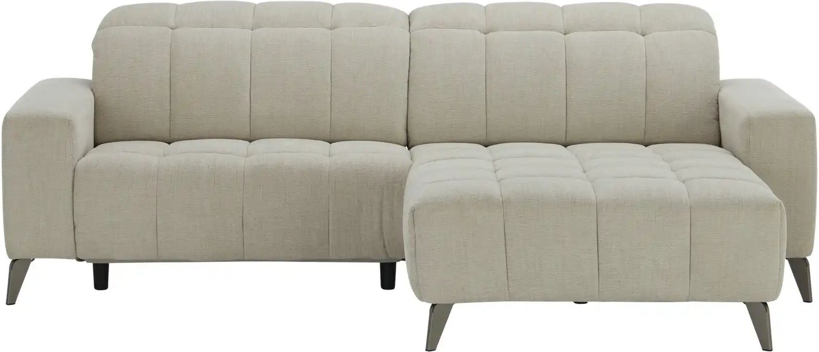 uno Ecksofa mit Relaxfunktion Luzern ¦ beige ¦ Maße (cm): B: 256 H: 84 T: 179.0 Polstermöbel > Sofas > Ecksofas - Höffne...