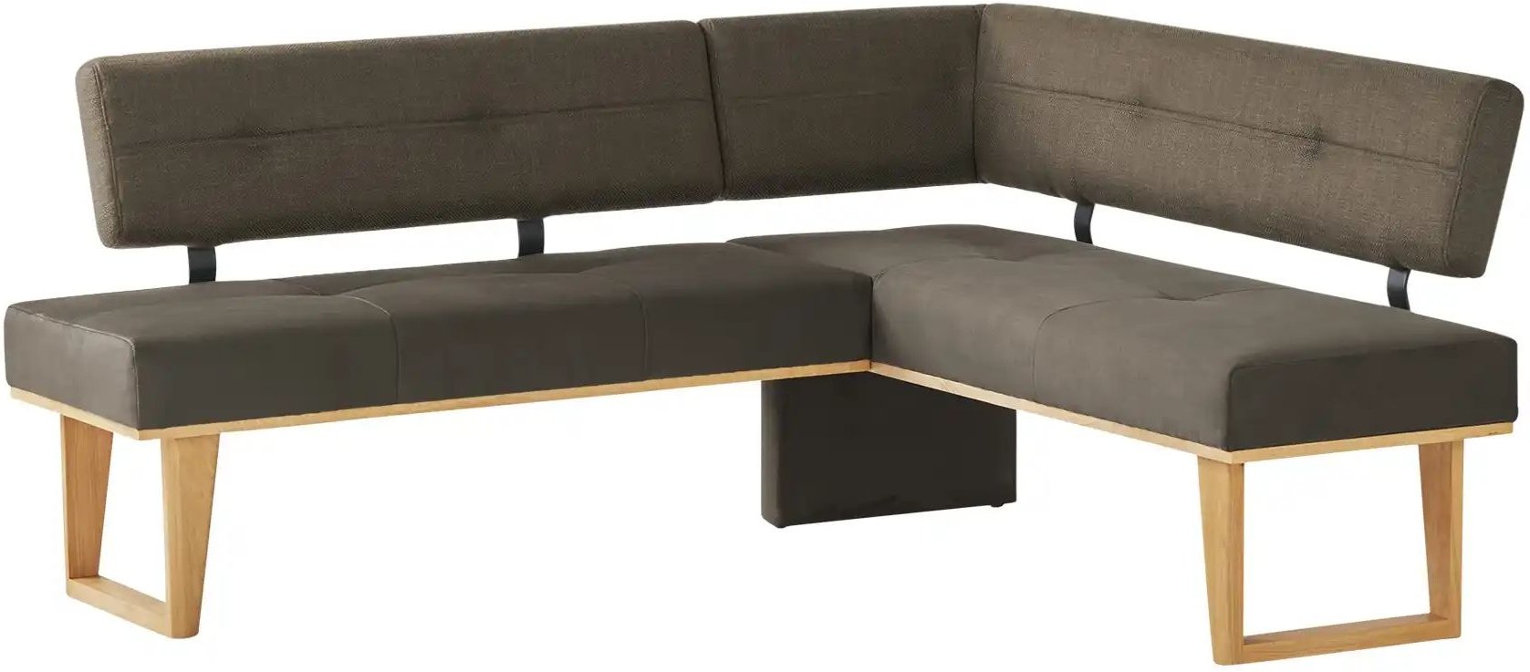 Woodford Eckbank massiv Scala ¦ braun ¦ Maße (cm): H: 85 Bänke > Eckbänke - Höffner