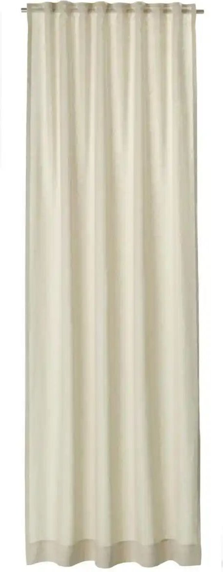 SCHÖNER WOHNEN Kollektion Schlaufenschal ¦ creme ¦ Leinen ¦ Maße (cm): B: 130 H: 1 Gardinen & Rollos > Gardinen & Vorh...
