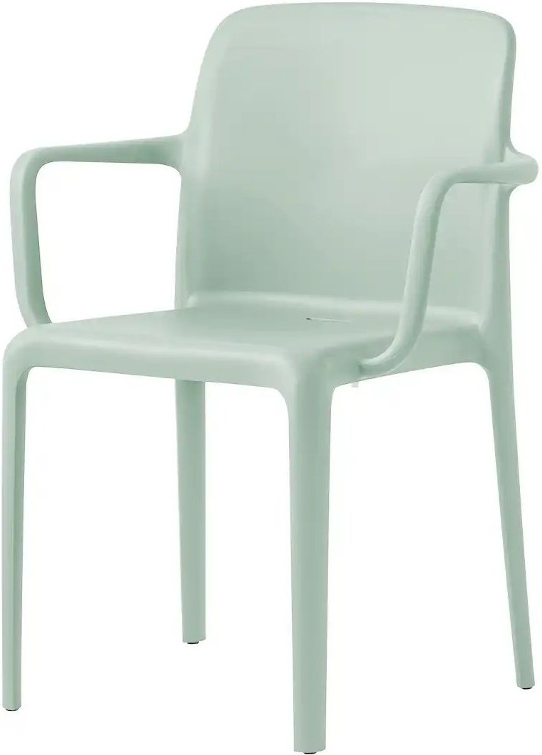 Connubia Stuhl stapelbar Bayo ¦ grün ¦ Maße (cm): B: 60 H: 82,5 T: 54.0 Stühle > Esszimmerstühle > Esszimmerstühle mit A...
