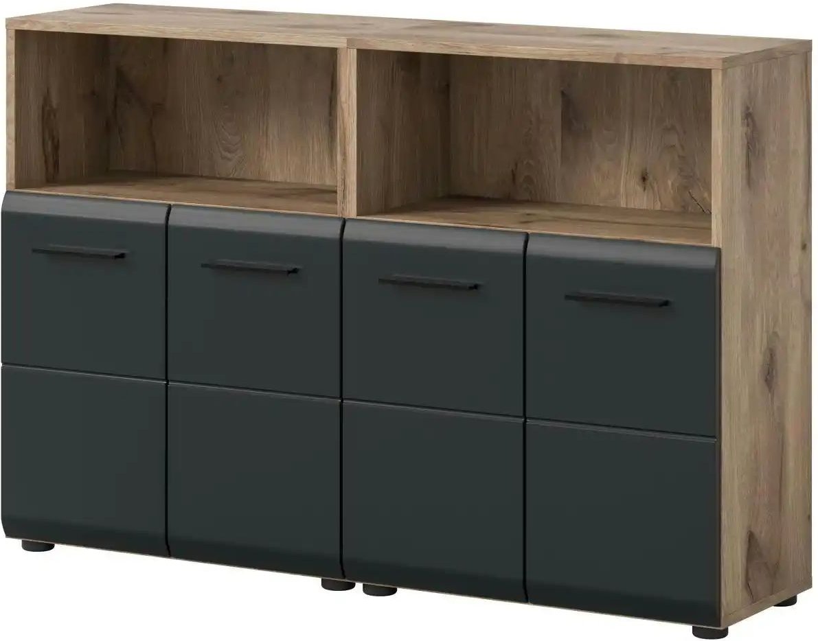 Badkombination Igelsbachsee ¦ holzfarben ¦ Maße (cm): B: 120 H: 80 Schränke > Badschränke > Komplett-Badkombinationen -...