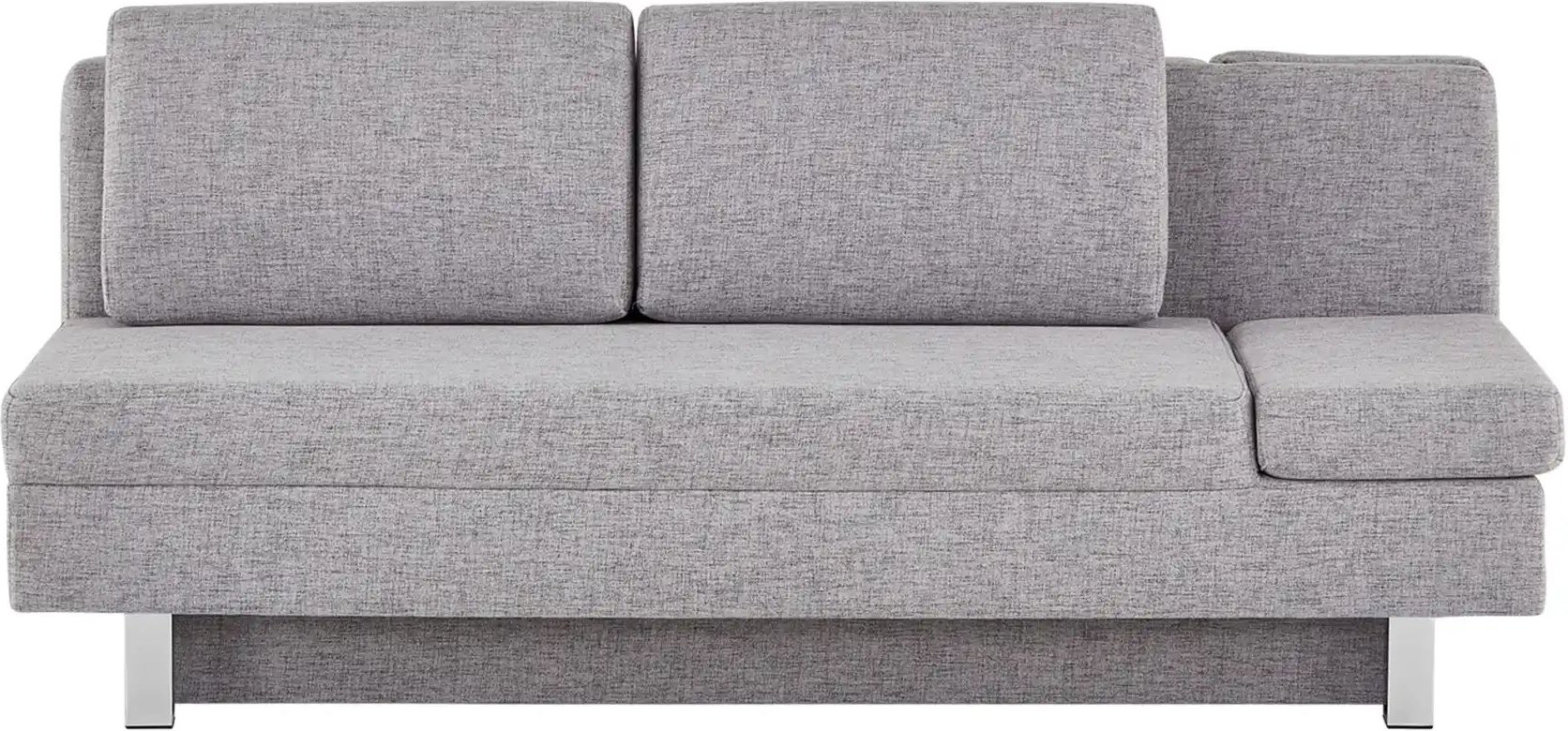 Schlafsofa mit Armteilverstellung Tino ¦ grau ¦ Maße (cm): B: 200 H: 90 T: 97.0 Polstermöbel > Sofas > 2-Sitzer - Höffne...