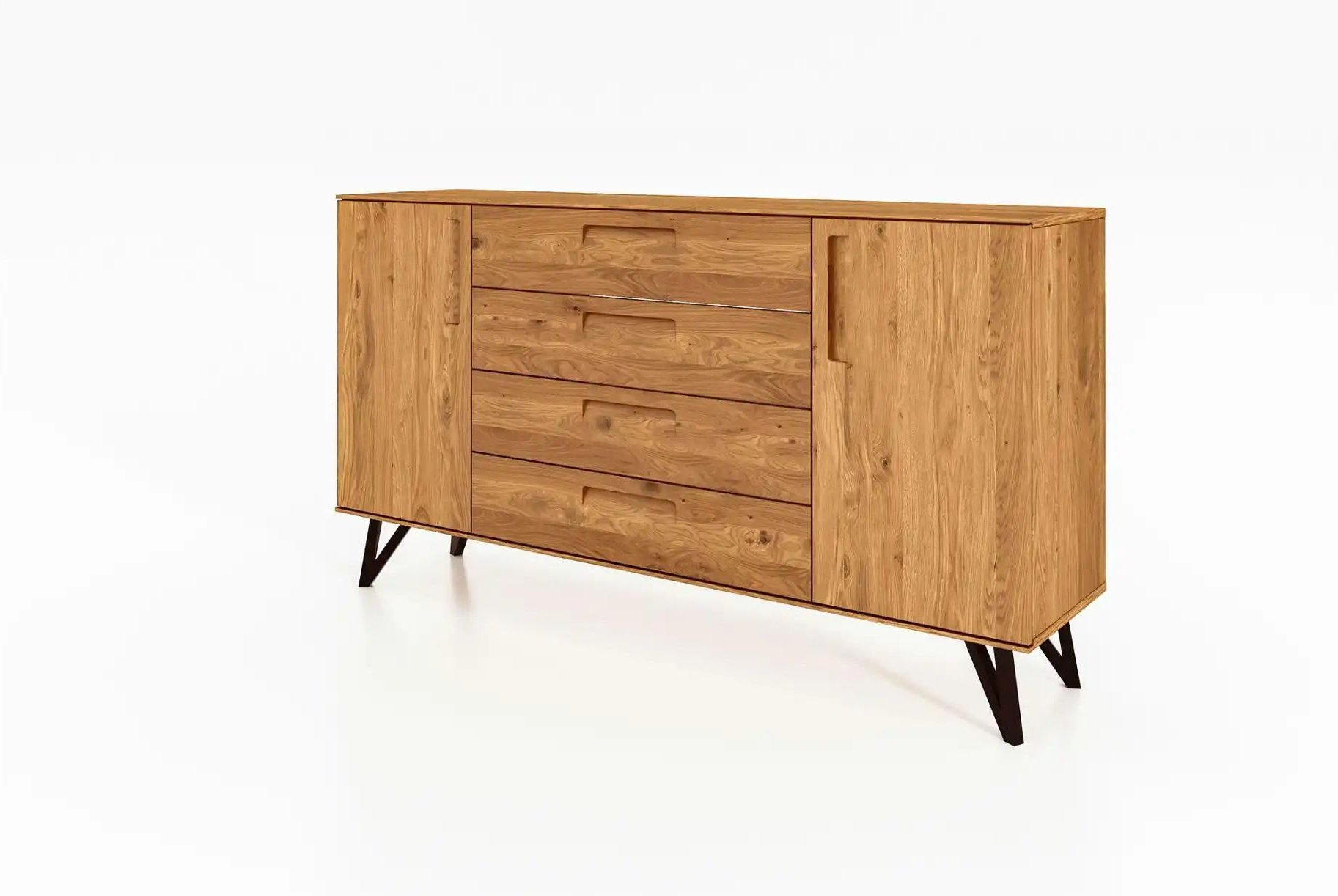 Sideboard Karl ¦ holzfarben ¦ Maße (cm): B: 182 H: 100 Kommoden & Sideboards > Highboards - Höffner