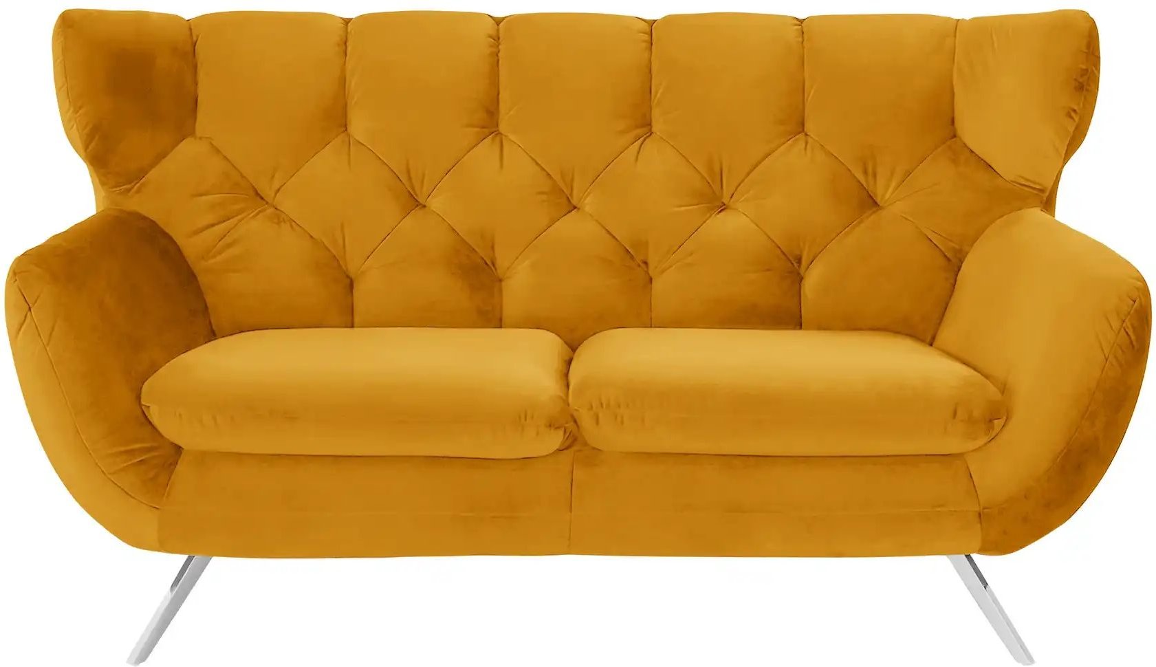 Thumbnail - Jette Home Sofa Caldara ¦ gelb ¦ Maße (cm): B: 175 H: 94 T: 95.0 Polstermöbel > Sofas > 2-Sitzer - Höffner
