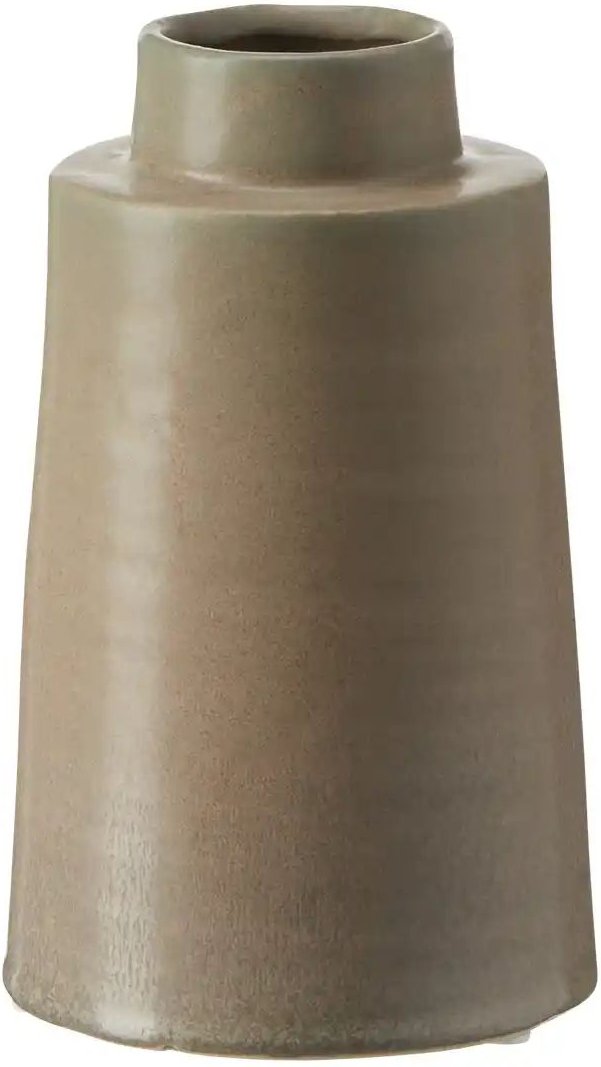 HOME STORY Vase ¦ braun ¦ Steinzeug ¦ Maße (cm): H: 20,5 Ø: 12.5 Accessoires > Vasen - Höffner