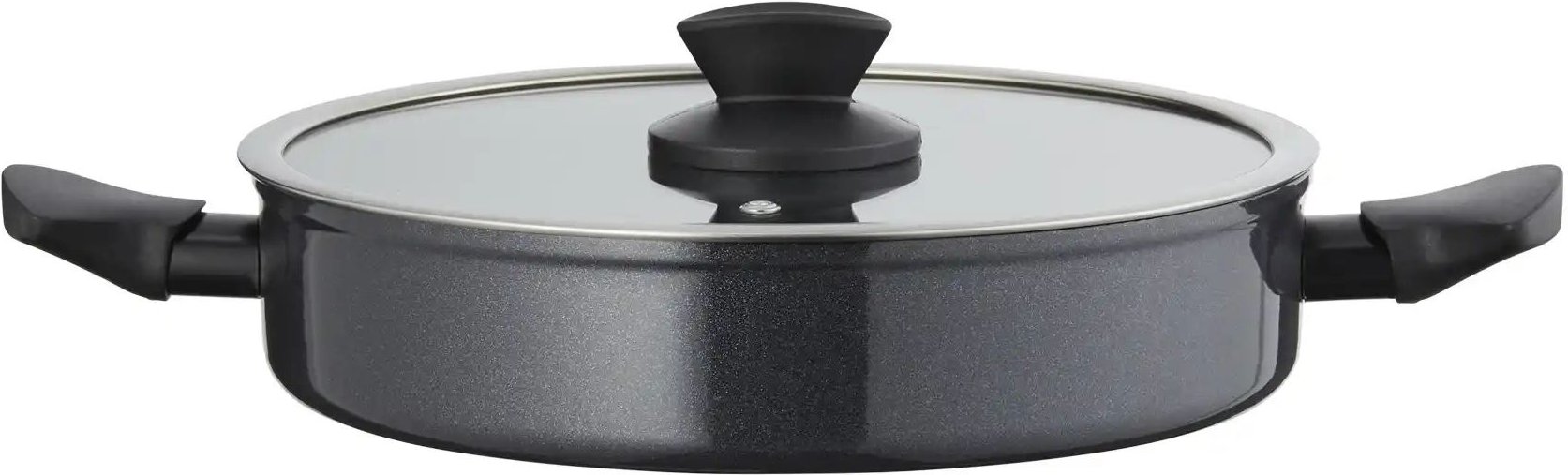 KHG Energiespar-Pfanne Signature Collection ¦ schwarz ¦ Stahlblech ¦ Maße (cm): B: 28 Ø: 28 Töpfe & Pfannen & Zubehör ...