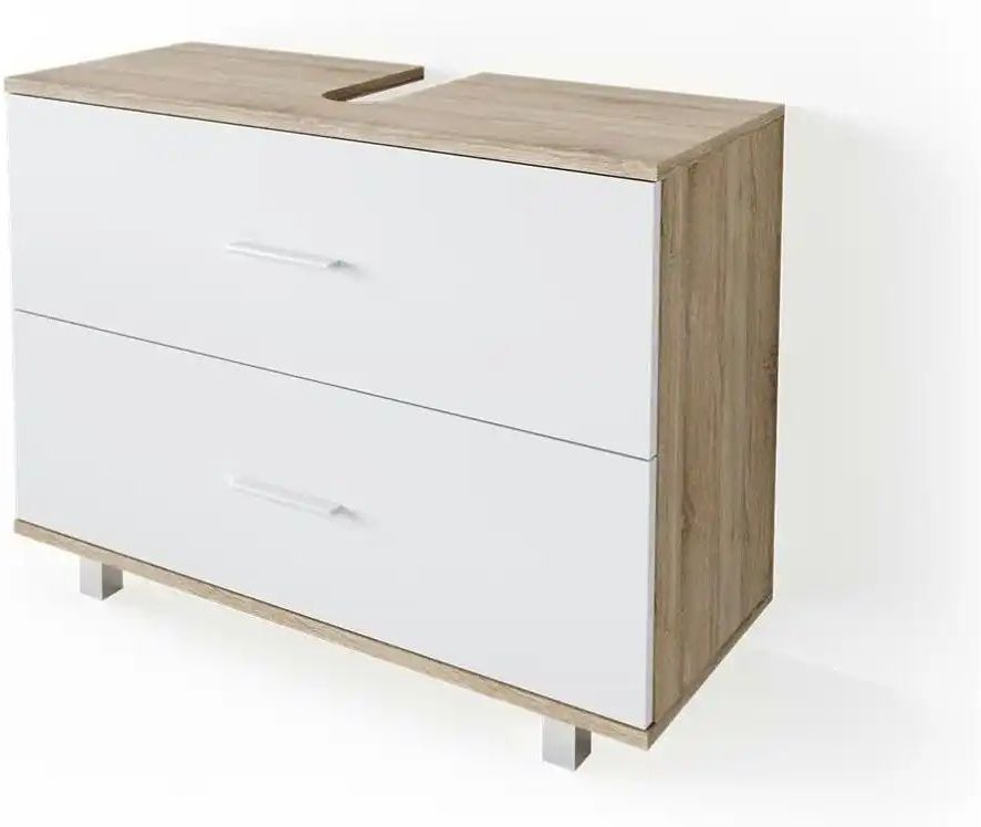 Waschbeckenunterschrank ¦ weiß ¦ Maße (cm): B: 80 H: 60,8 Schränke > Badschränke > Waschbecken-unterschränke - Höffner