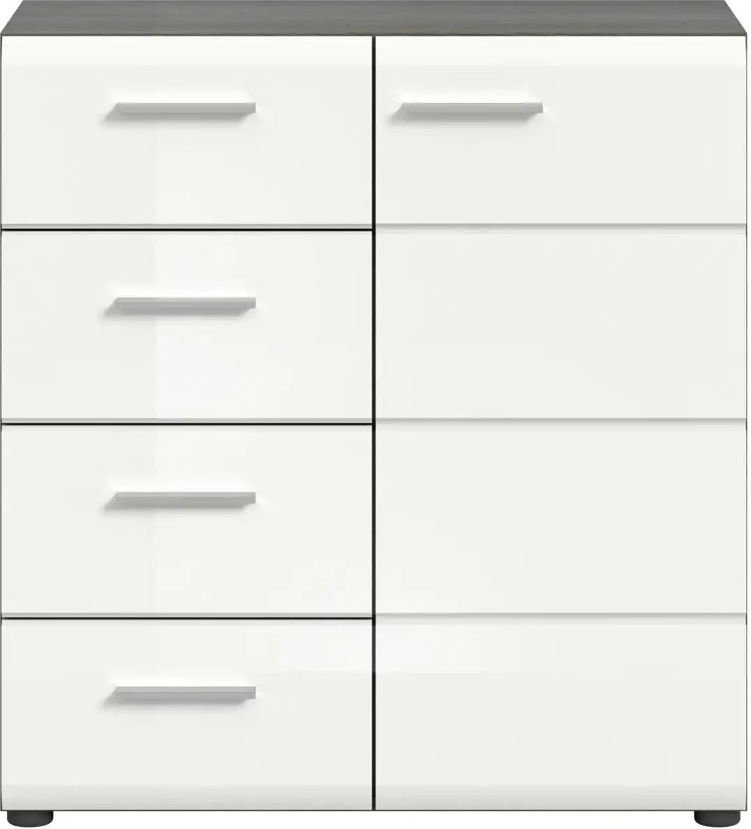 Kommode Salsa ¦ weiß ¦ Maße (cm): B: 75 H: 85 T: 37.0 Kommoden & Sideboards > Kommoden - Höffner