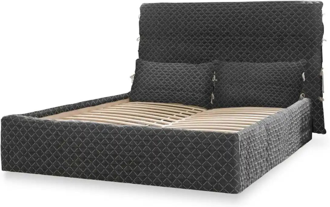 Miuform Polsterbett gemustert Sleepy Luna ¦ grau ¦ Maße (cm): B: 186 H: 105 Betten > Polsterbetten - Höffner