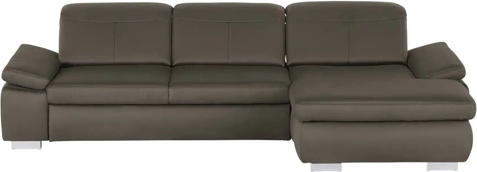 Lounge Collection Ecksofa aus Mikrofaser Kathrin ¦ braun ¦ Maße (cm): B: 309 H: 85 T: 195.0 Polstermöbel > Sofas > Eckso...