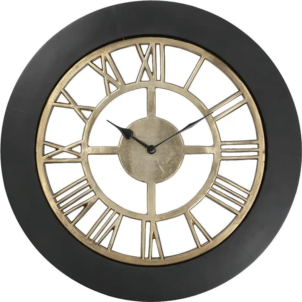 Wanduhr ¦ gold ¦ Maße (cm): H: 4 Ø: 44 Accessoires > Uhren & Wetterstationen - Höffner