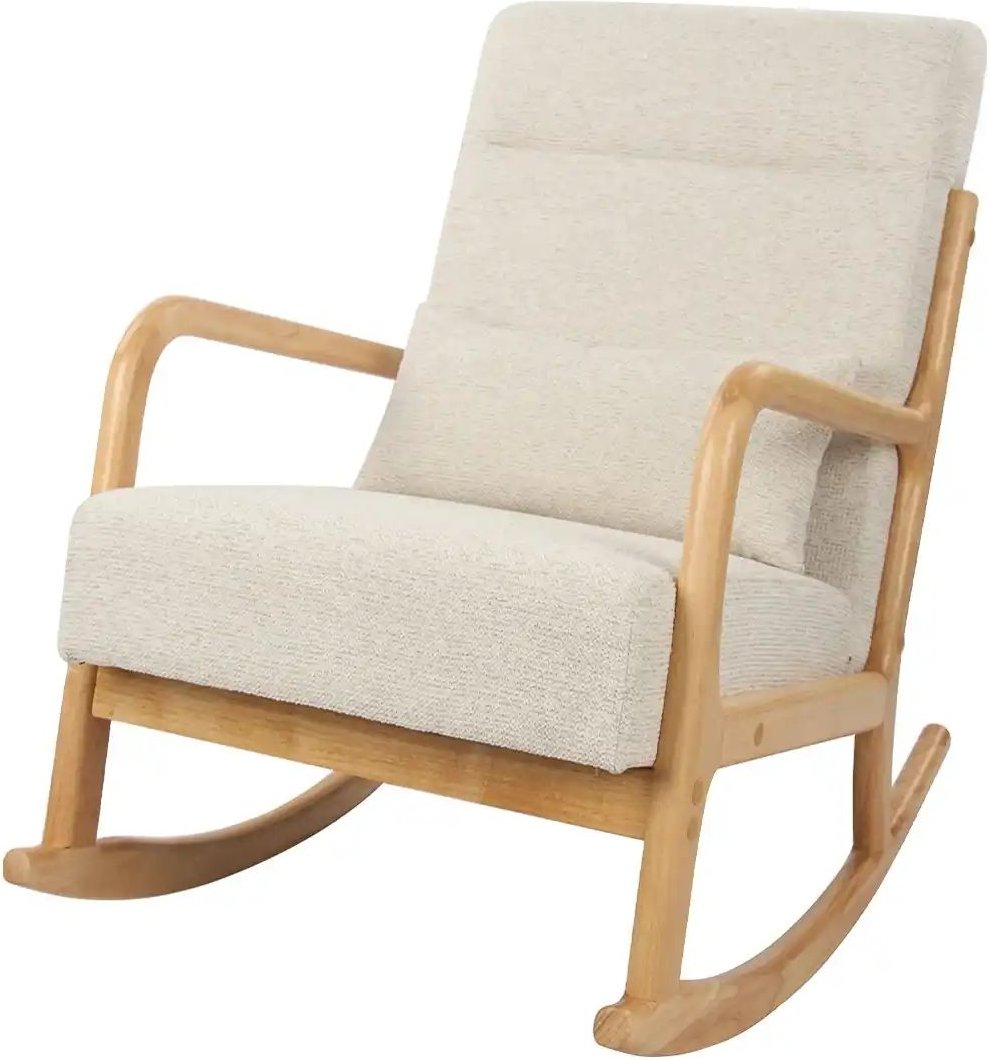 Schaukel-Sessel Gwendolina ¦ beige ¦ Maße (cm): B: 66 H: 93 T: 98.0 Polstermöbel > Sessel > Polstersessel - Höffner