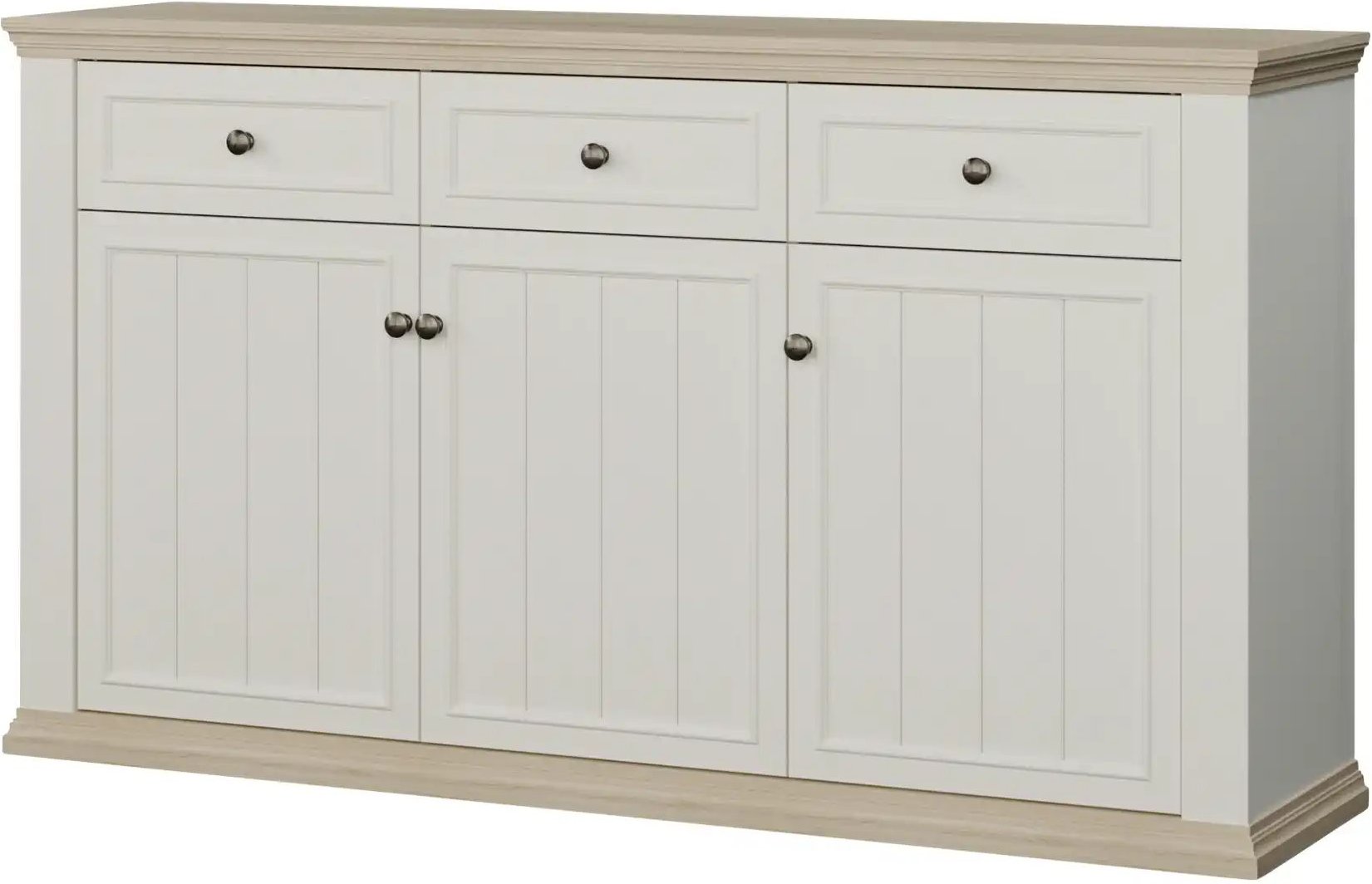 Sideboard Countryside ¦ weiß ¦ Maße (cm): B: 169,2 H: 95,3 T: 43.5 Kommoden & Sideboards > Sideboards - Höffner
