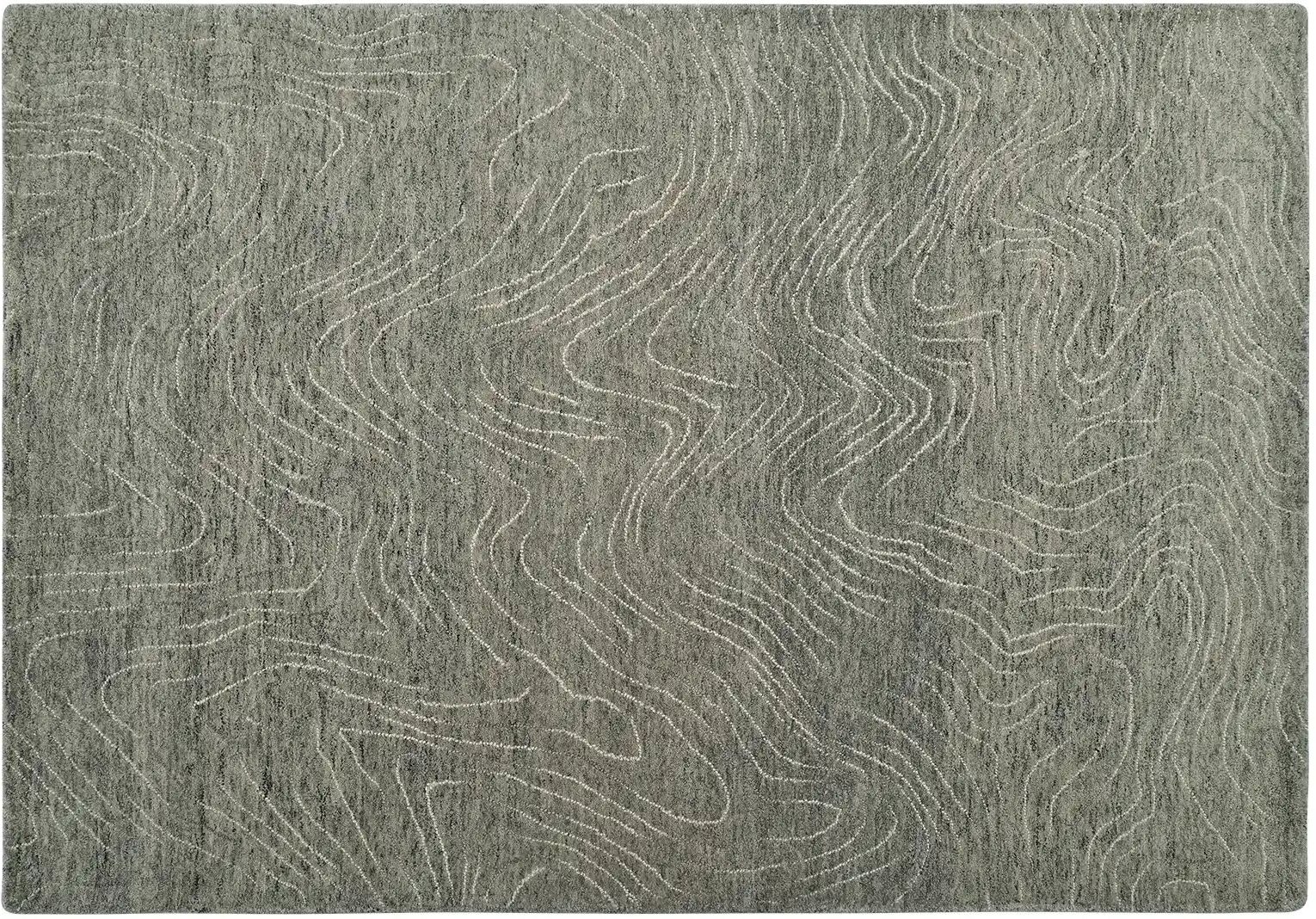 como Handtuft-Teppich Purnia ¦ grau ¦ Wolle,Baumwolle,Synthetische Fasern ¦ Maße (cm): B: 160 Teppiche > Naturteppiche ...