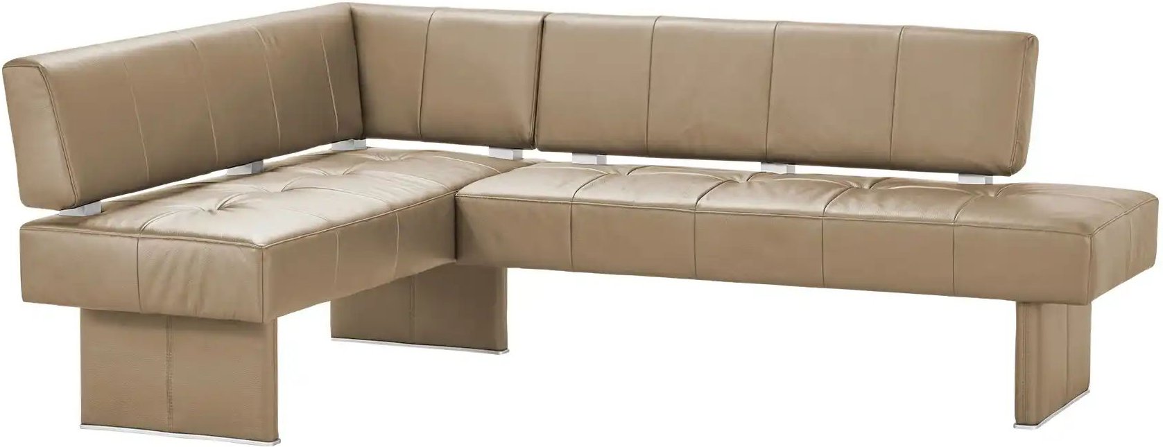 Eckbank Leder Spider 2 ¦ braun ¦ Maße (cm): H: 88 Bänke > Eckbänke - Höffner