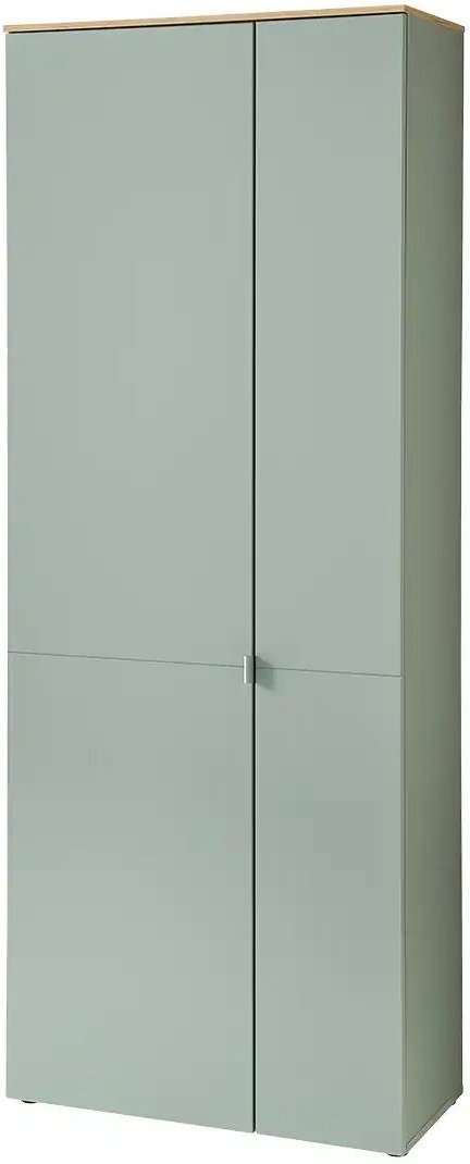 Thumbnail - uno Mehrzweckschrank Turin ¦ grün ¦ Maße (cm): B: 78 H: 202 T: 38.0 Garderoben & Kleiderstangen > Garderoben Schuhschrä...
