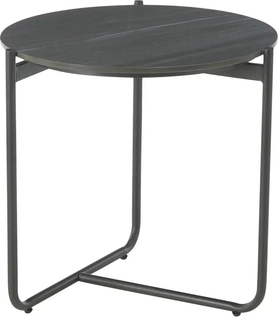 Beistelltisch Basiluzzo ¦ schwarz ¦ Maße (cm): H: 50 Ø: 50 Tische > Beistelltische > Beistelltische ohne Rollen - Höff...