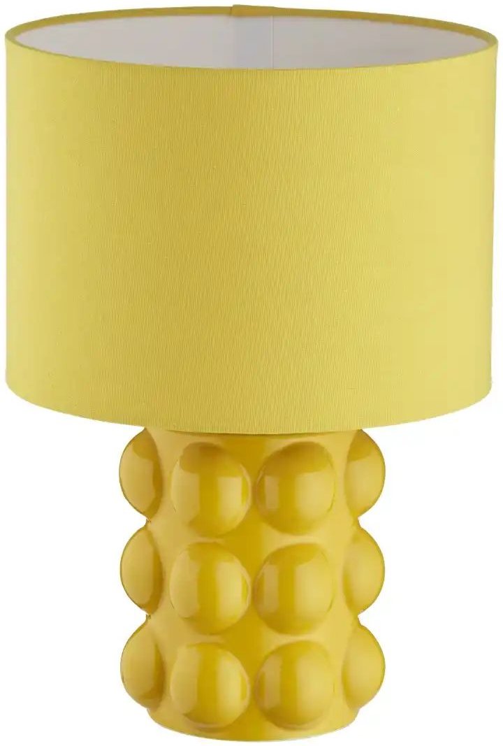 KHG Tischleuchte ¦ gelb ¦ Maße (cm): H: 36,5 Ø: 25 Lampen & Leuchten > Tischlampen - Höffner