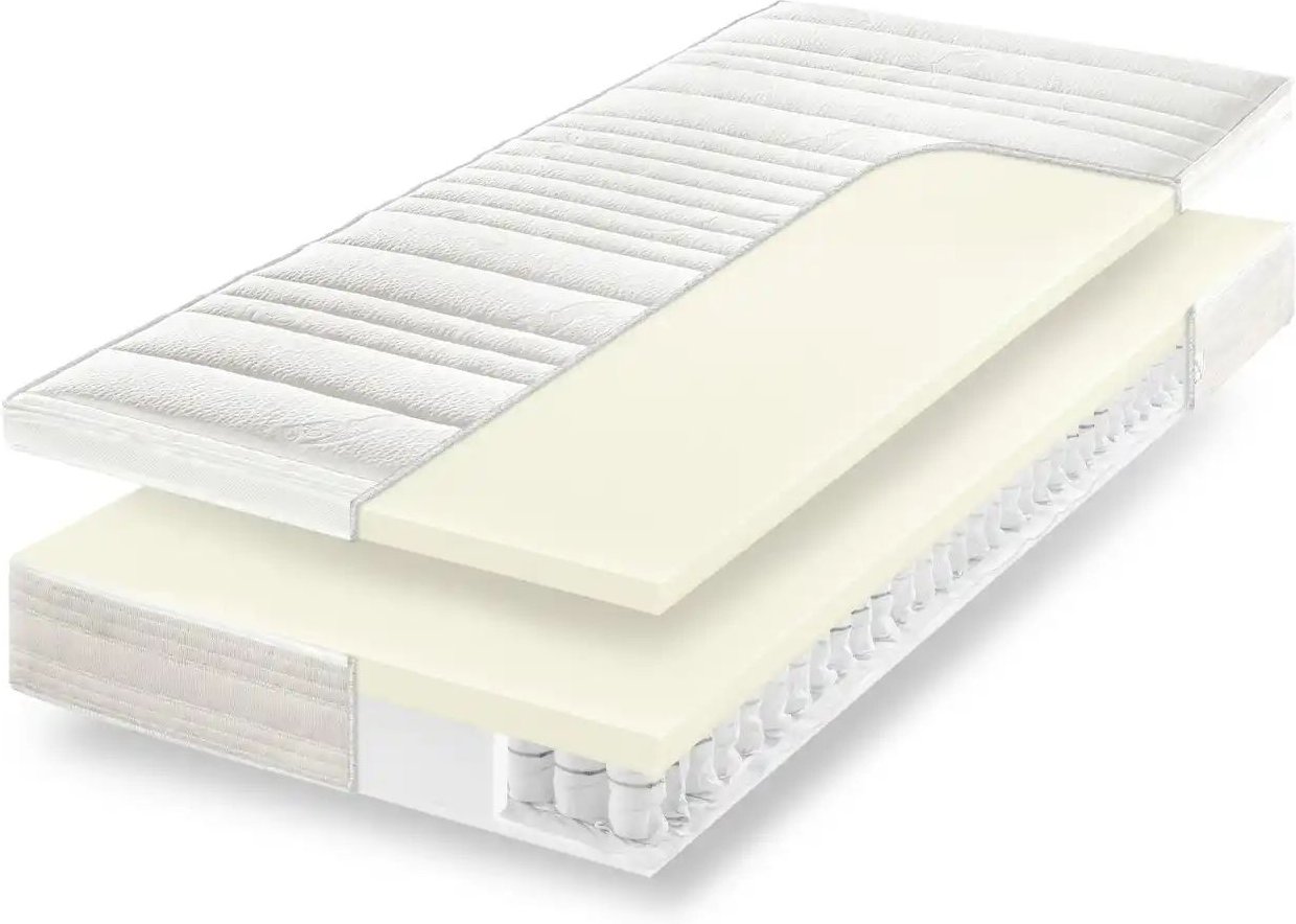 Dreamer eXpress 7-Zonen-Latex-Tonnentaschenfederkernmatraze Senso 3 ¦ weiß ¦ Maße (cm): B: 90 H: 24 Matratzen & Zubehör...