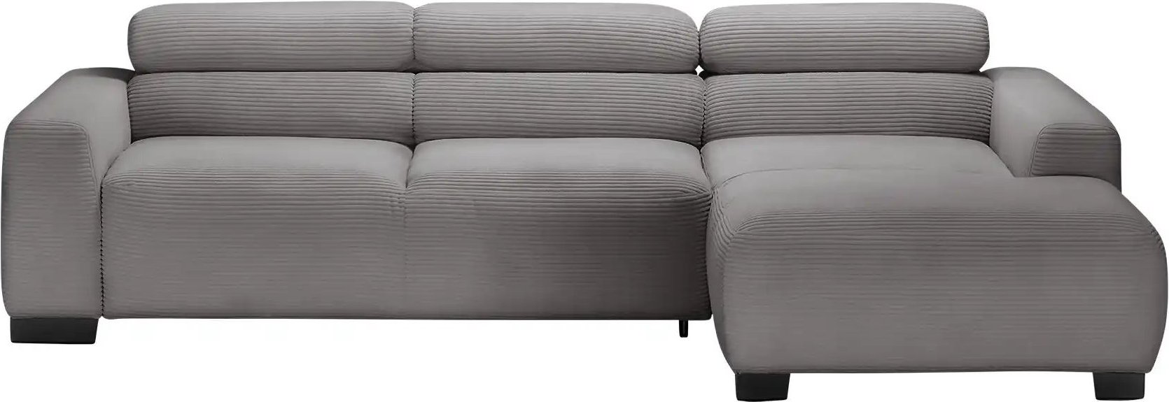 Jette Home Ecksofa Flirt ¦ grau ¦ Maße (cm): B: 258 H: 84 T: 179.0 Polstermöbel > Sofas > 3-Sitzer - Höffner